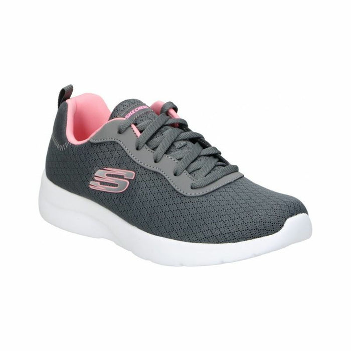 Zapatillas Deportivas Mujer Skechers Diamond Mesh Gris oscuro