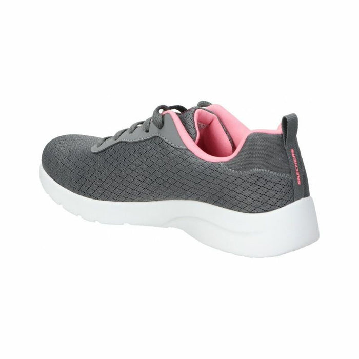 Zapatillas Deportivas Mujer Skechers Diamond Mesh Gris oscuro