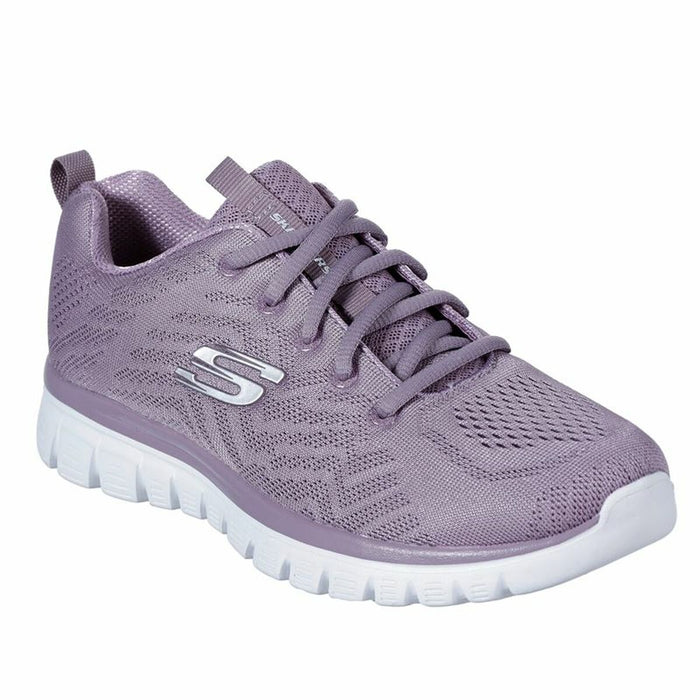 Scarpe Sportive Skechers Graceful - Get Connected Donna Lilla