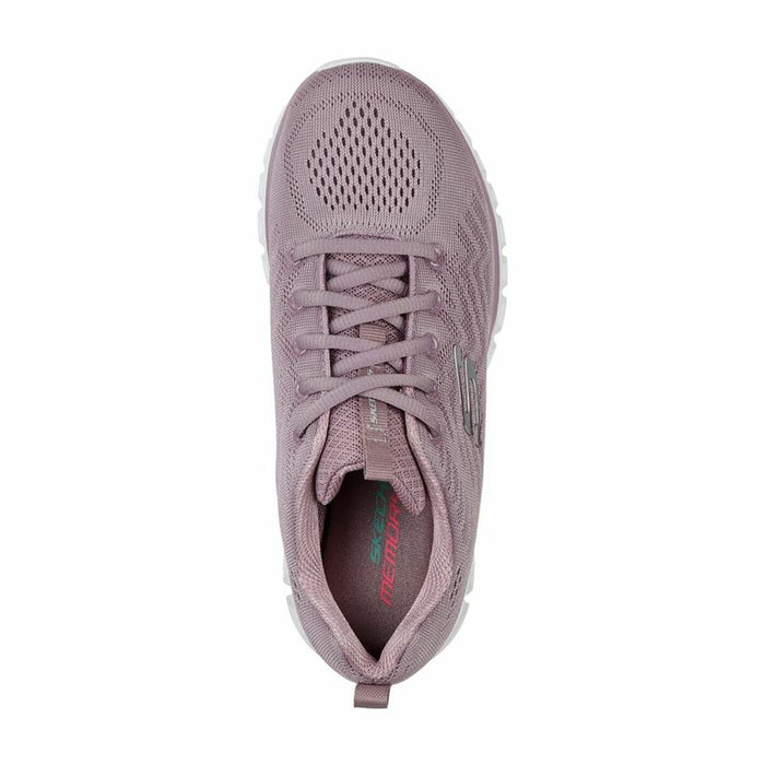 Scarpe Sportive Skechers Graceful - Get Connected Donna Lilla