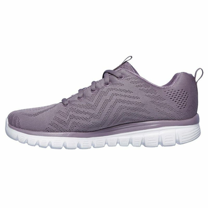 Sports Trainers for Women Skechers Graceful - Get Connected Lilac