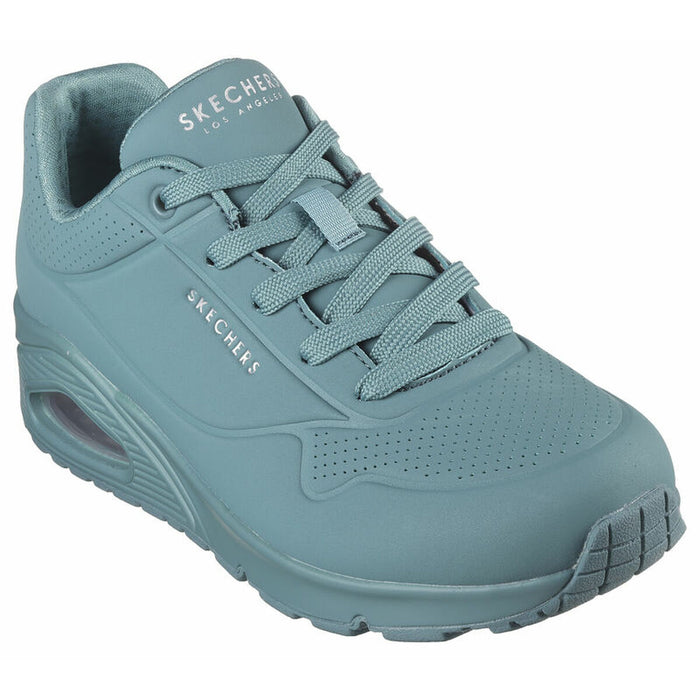 Walking Shoes for Women Skechers UNO STAND 73690 SLT Blue
