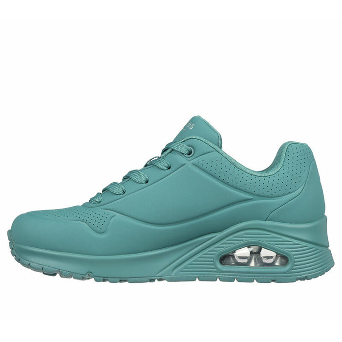 Walking Shoes for Women Skechers UNO STAND 73690 SLT Blue