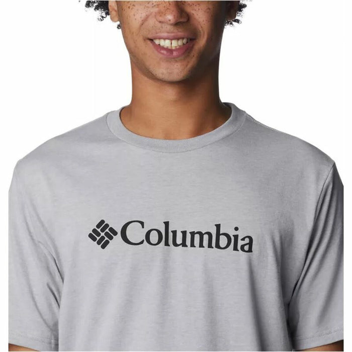 Maglia a Maniche Corte Uomo Columbia CSC Basic Logo™ Grigio