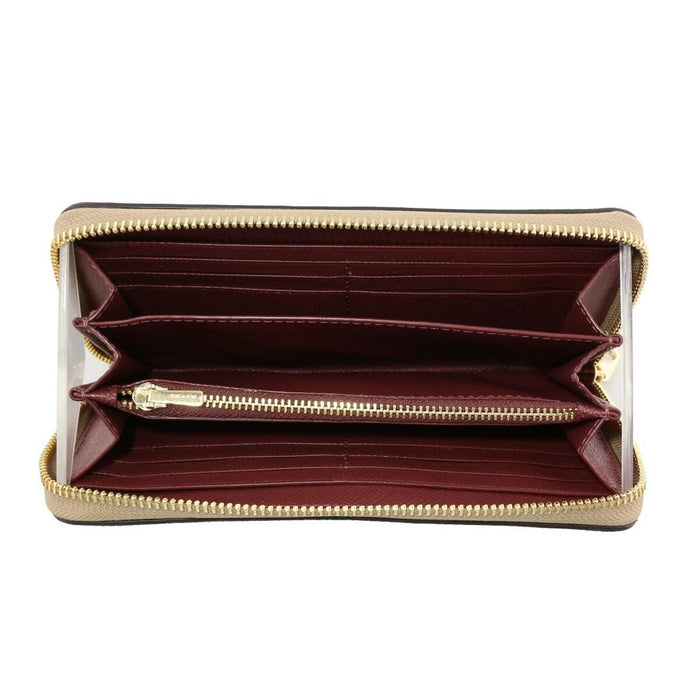 Monedero Coach C3441-IMTAU Morado Piel 19 x 10 cm