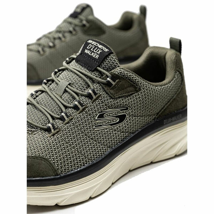 Zapatillas Deportivas Hombre Skechers D'lux Walker Oliva