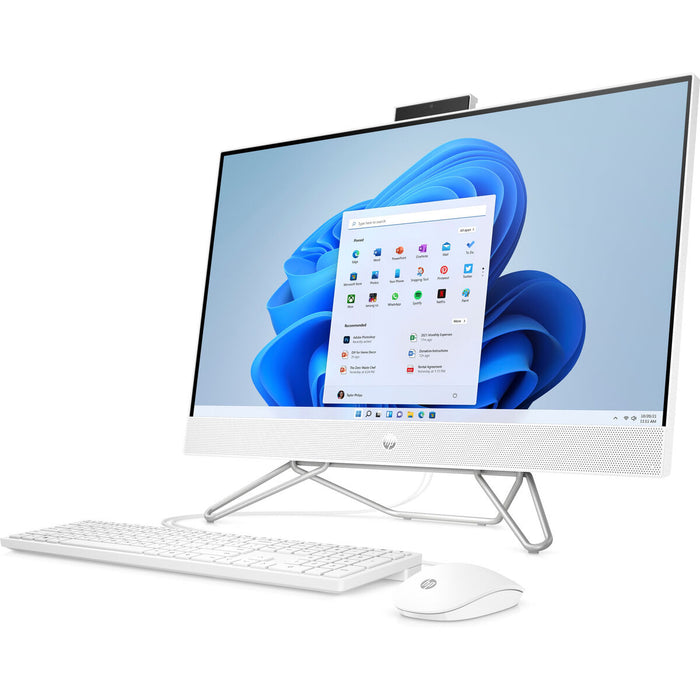 All in One HP 27-cb0015ns Ryzen 5 5500U 16GB 512GB SSD Spanish Qwerty AMD Ryzen 5 5500U 27" 512 GB SSD 16 GB RAM 27"