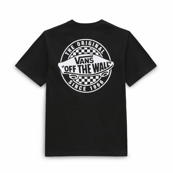 Camiseta de Manga Corta Niño Vans Off The Wall OG 66-B Negro