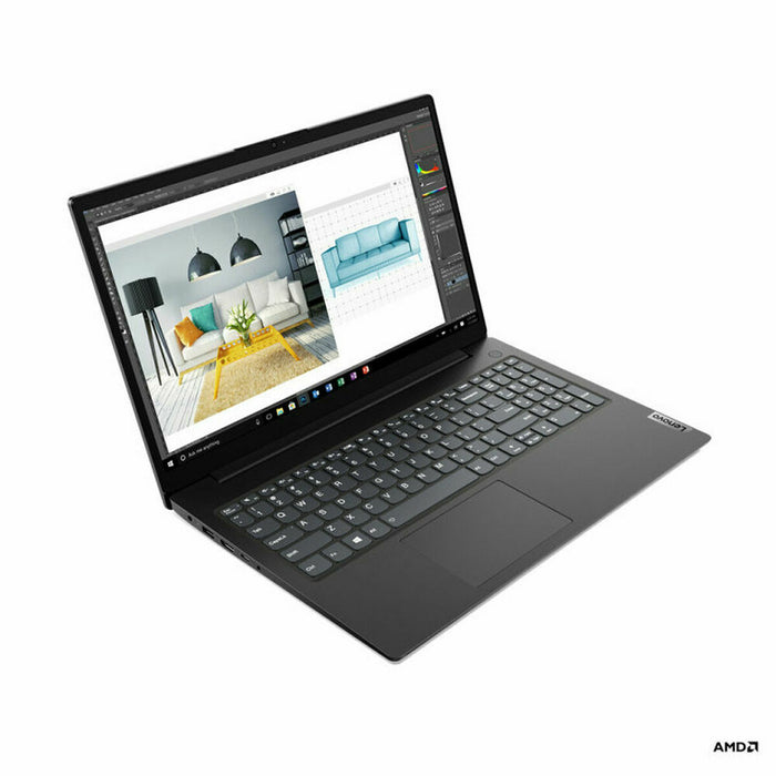 Notebook Lenovo V15 15.6" RYZEN 3-5300U 8GB SSR4-SDRAM 256GB SSD 256 GB SSD 8 GB RAM AMD Ryzen 3 5300U Spanish Qwerty