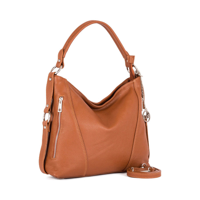 Bolso Mujer Mia Tomazzi WB113036-COGNAC Marrón (33 x 27 x 8,5 cm)