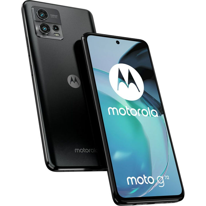 Smartphone Motorola Moto G72 Black Grey 8 GB RAM MediaTek Helio G99 6,6" 128 GB