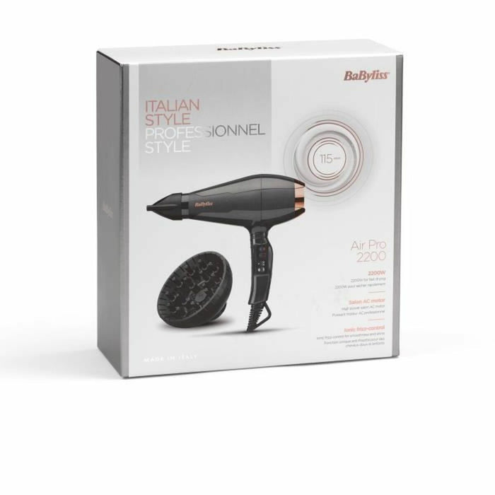 Hairdryer Babyliss 6719DE 2200 W Black 2200 W