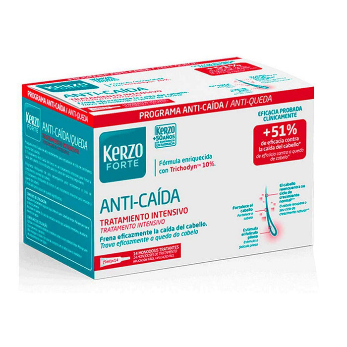 Trattamento Anticaduta Forte Kerzo 14 x 5 ml