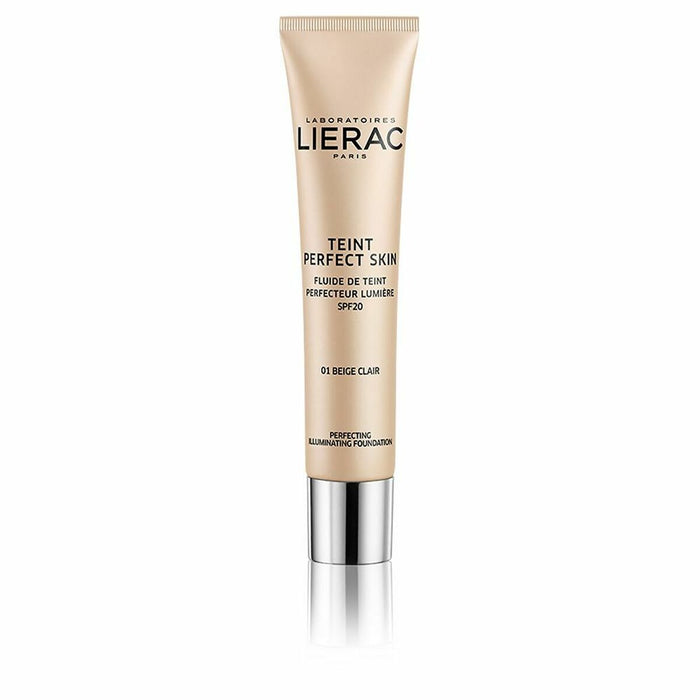 Fluido de Belleza Iluminador Lierac Teint Perfect Skin Nº 01-beige clair 30 ml Spf 20