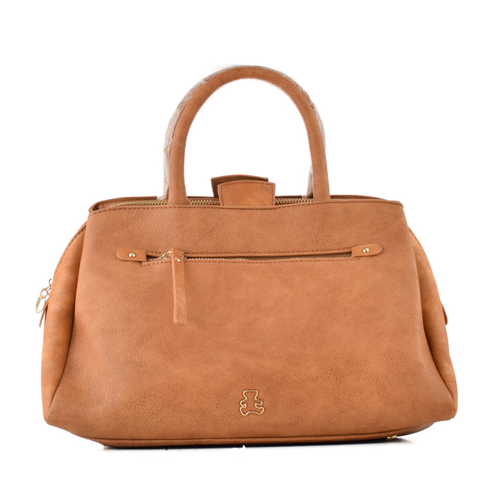 Bolso Mujer Lulu Castagnette LULU-A20-110 Marrón (30 x 20 x 11 cm)