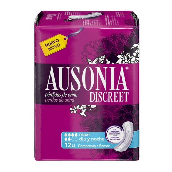 Assorbenti da incontinenza Ausonia Discreet Maxi 12 Unità