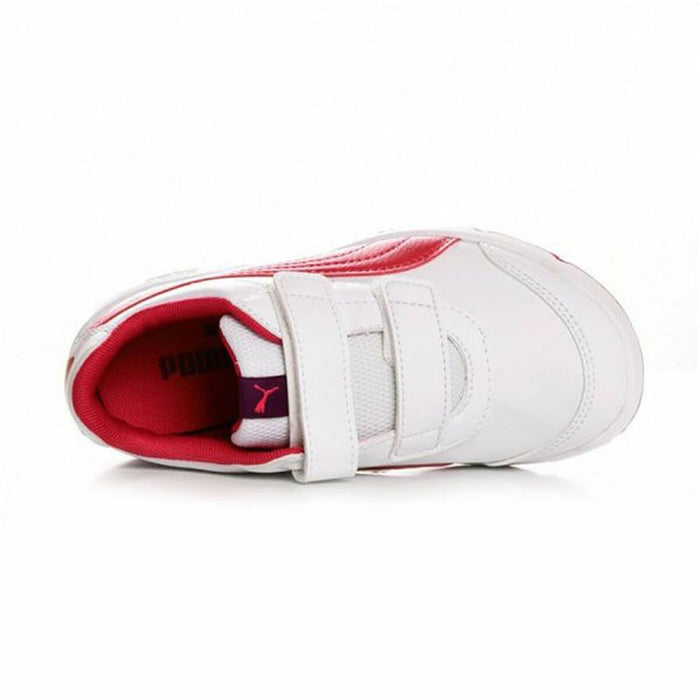 Zapatillas Casual Niño Puma  Stepfleex 2 SL V PS Rojo Blanco