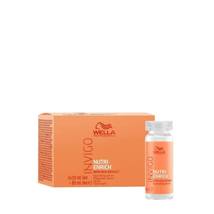 Siero per Capelli Wella Invigo Enrich 8 x 10 ml 10 ml