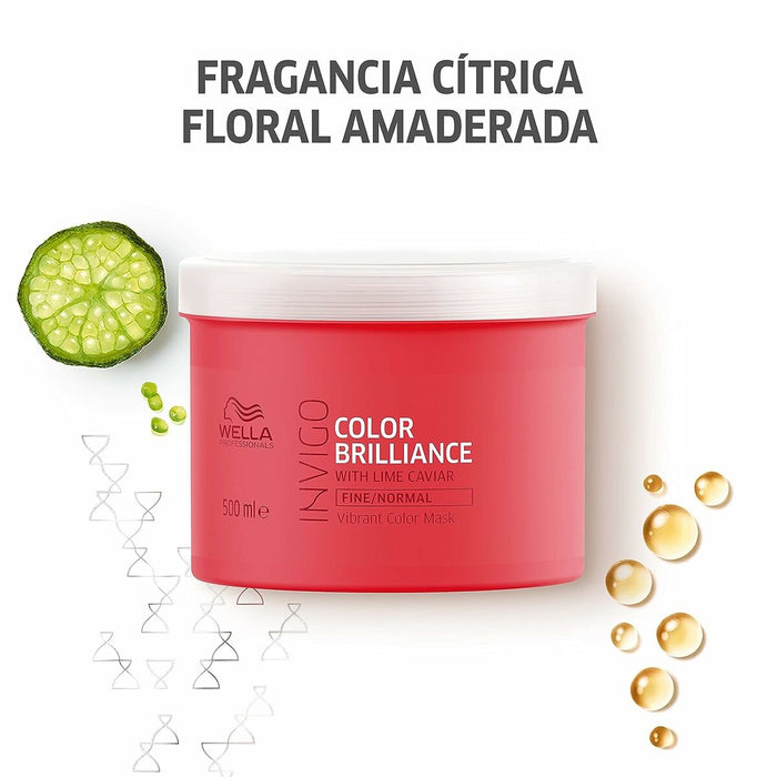 Maschera per Capelli Wella Invigo Color Brilliance 500 ml