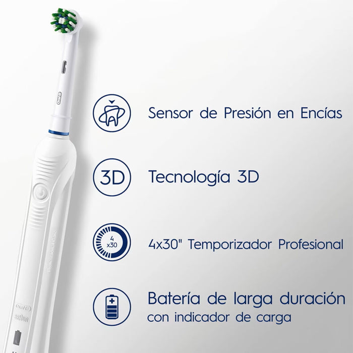 Spazzolino da Denti Elettrico Oral-B Pro 1 750 3D Action (1 Pezzi)