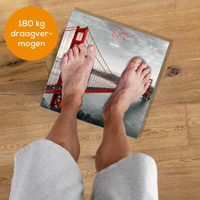 Digital Bathroom Scales Beurer GS215 SAN FRANC 180 kg