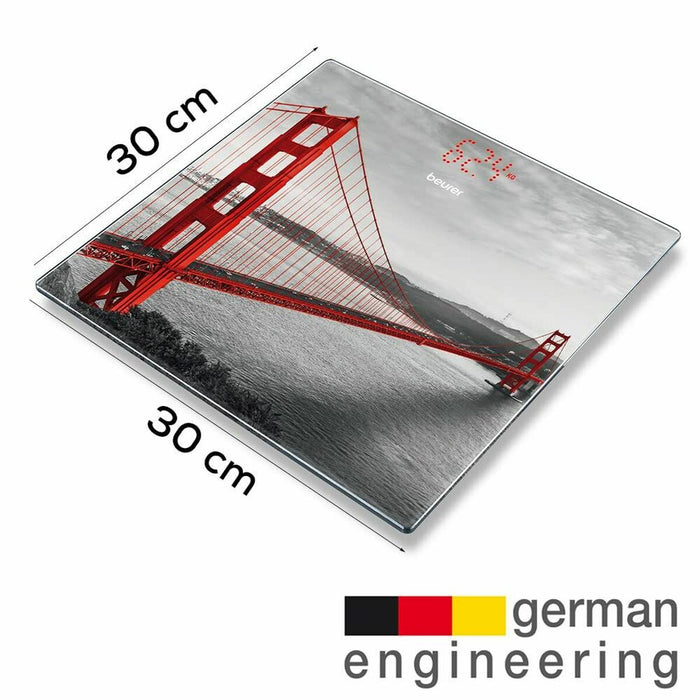 Digital Bathroom Scales Beurer GS215 SAN FRANC 180 kg