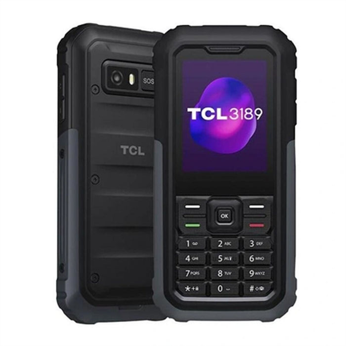 Cellulare per anziani TCL 3189 2,4" Grigio Nero/Grigio