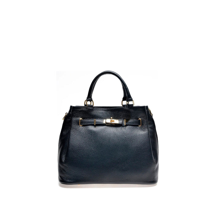 Bolso Mujer Anna Luchini SS22-AL-1762-NERO Negro (36 x 29 x 17 cm)