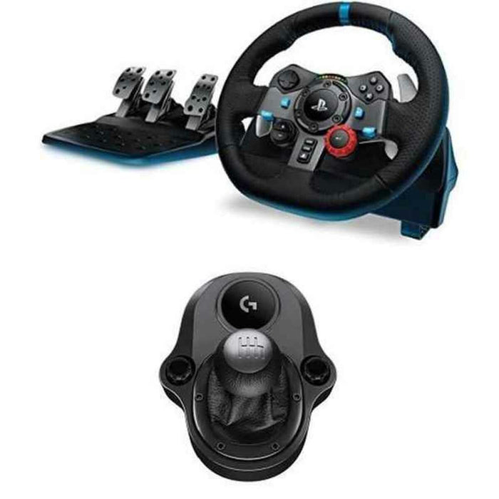 Volante de Carreras Logitech 941-000112 PlayStation Microsoft Windows Mac OS