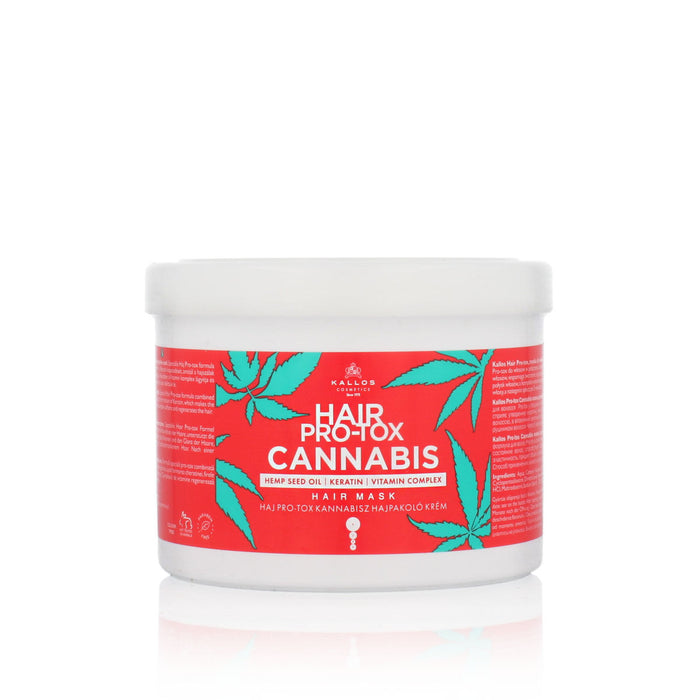 Mascarilla Capilar Reparadora Kallos Cosmetics Hair Pro-Tox Cannabis  500 ml