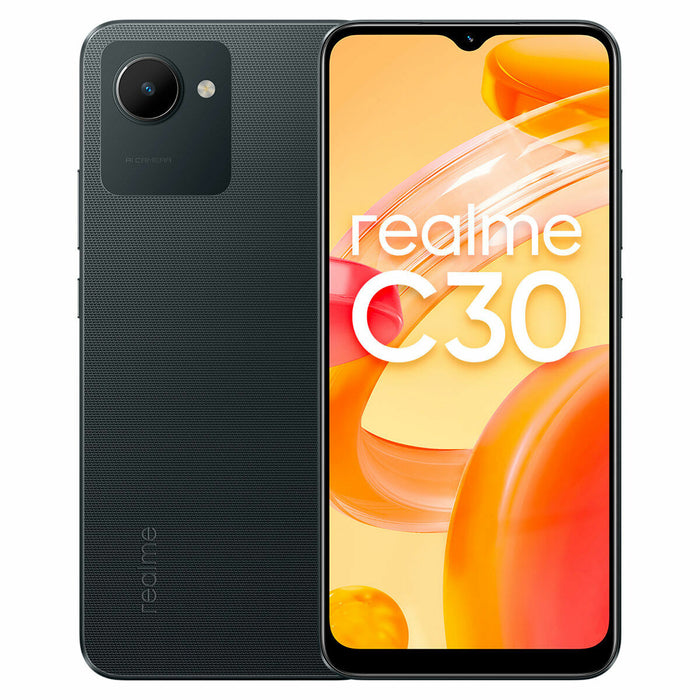 Smartphone Realme C30 3GB 32GB Black 3 GB RAM Unisoc 6,5" 32 GB 6.5"