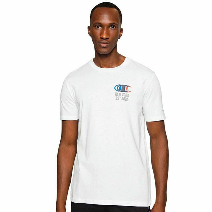 Maglia a Maniche Corte Uomo Champion Graphic Legacy Uomo