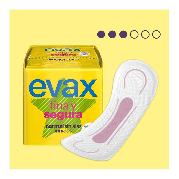Assorbenti Normali senza Ali Evax (16 uds)