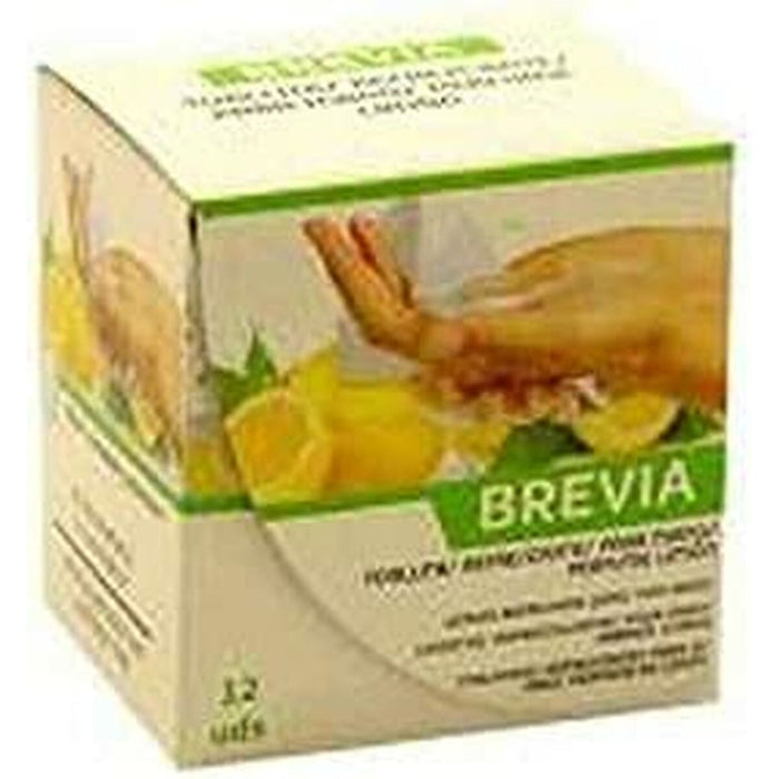 Moist Wipes Brevia Lemon (12 uds)
