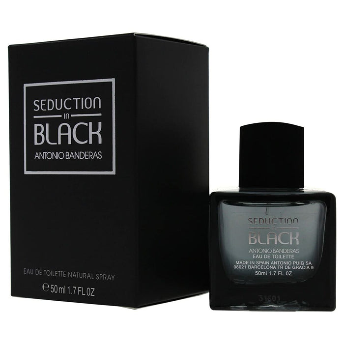 Perfume Hombre Antonio Banderas EDT Seducción En Negro 50 ml