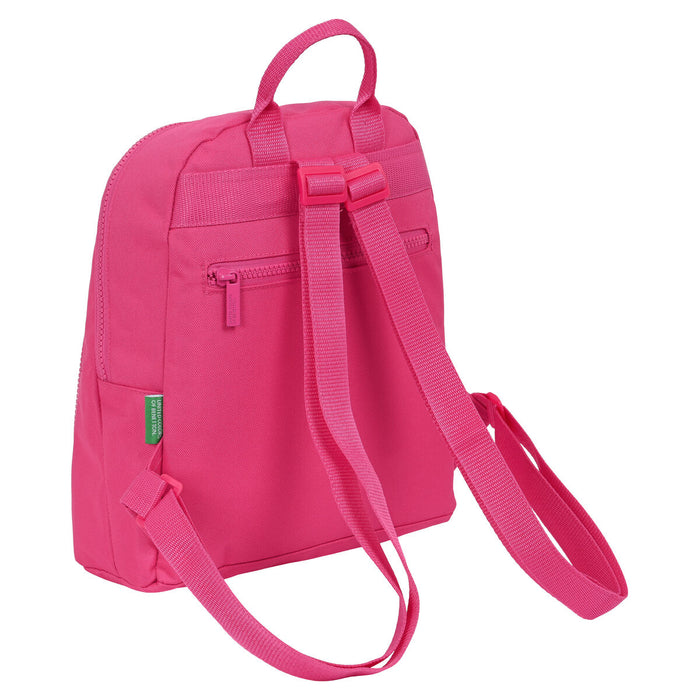 Zaino Casual Benetton Raspberry Fucsia 13 L