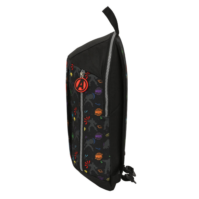 Mochila Casual The Avengers Super heroes Negro 10 L