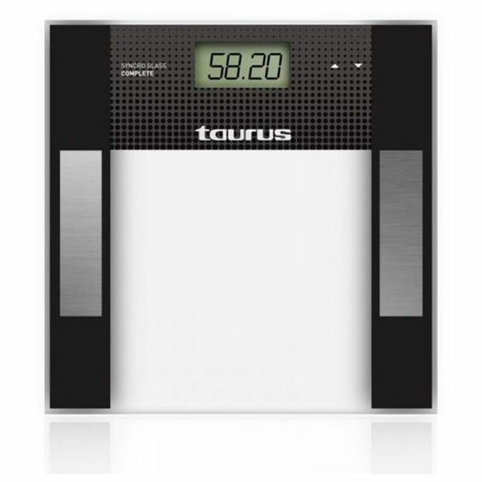 Digital Bathroom Scales Taurus Syncro Glass Complet Glass Memory function Easy to clean Touch control