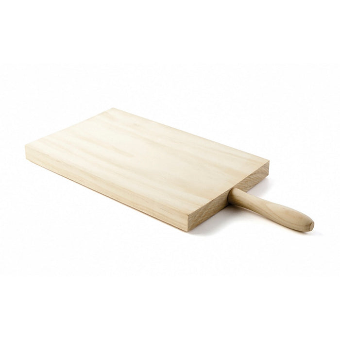 Tabla de cortar Quid Grettel Marrón Madera 36 x 22 cm