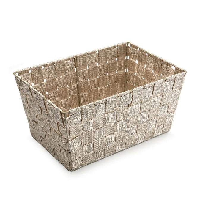 Cestino Multiuso Versa Beige (20 x 15 x 30 cm)