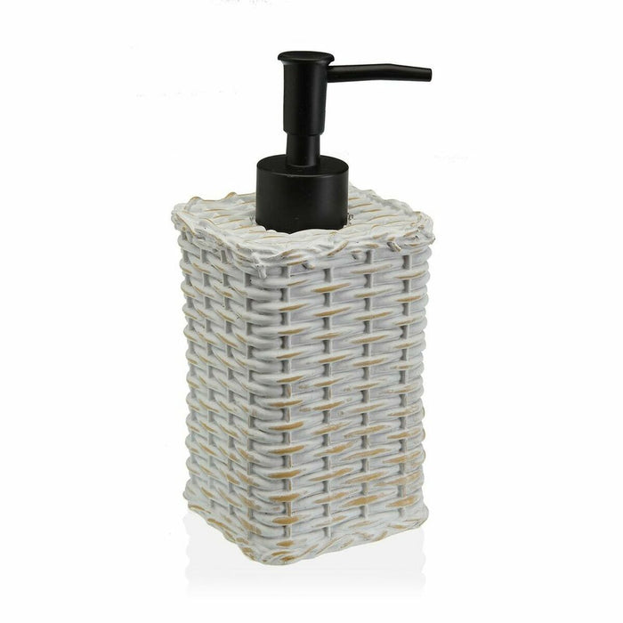 Dispensador de Jabón Versa Beige Resina ABS (7,5 x 18 x 7,5 cm)