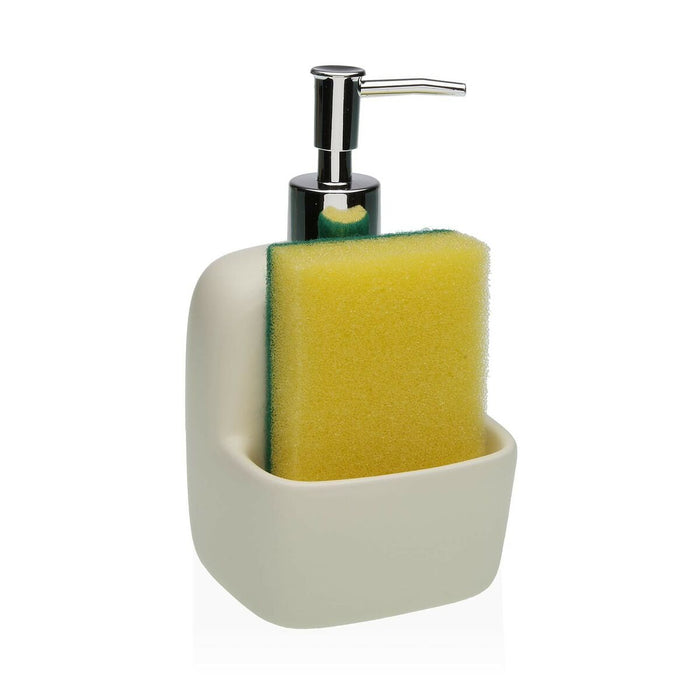 Dispenser di Sapone Versa Beige Ceramica
