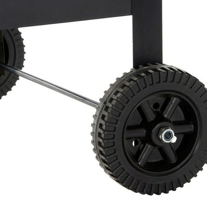 Barbecue a Carboni con Ruote DKD Home Decor RC-177308 113 x 51 x 97 cm Metallo Acciaio (113 x 51 x 97 cm)