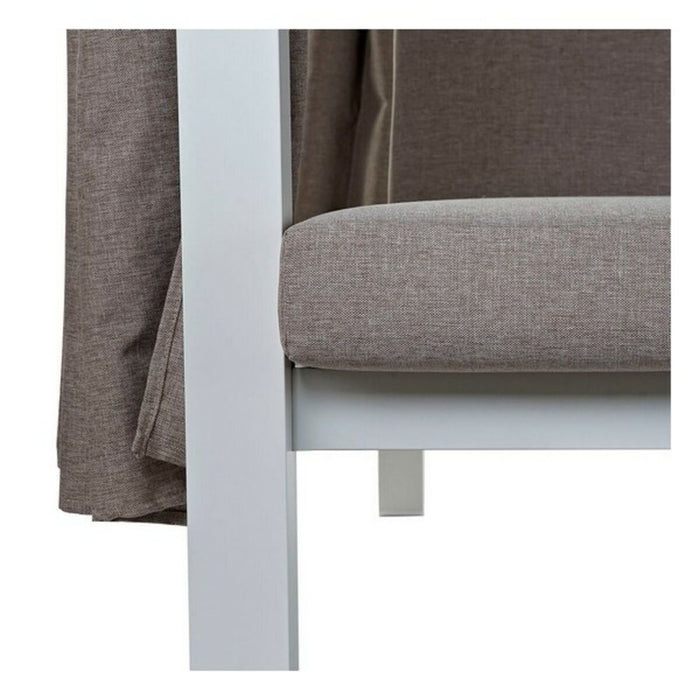 Cama para Jardín DKD Home Decor Poliéster Aluminio (208 x 188 x 205 cm)