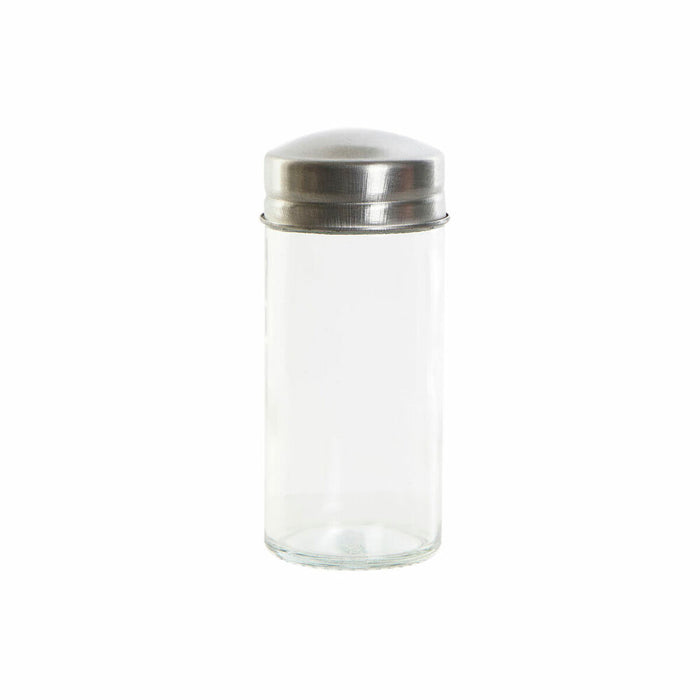 Especiero DKD Home Decor Cristal Acero Inoxidable 10 cm 17 x 17 x 23 cm