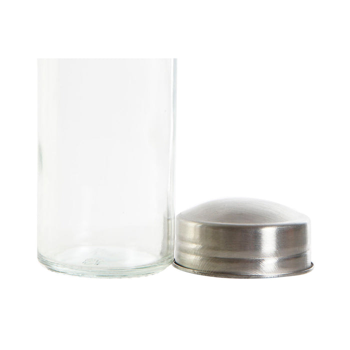 Especiero DKD Home Decor Cristal Acero Inoxidable 10 cm 17 x 17 x 23 cm