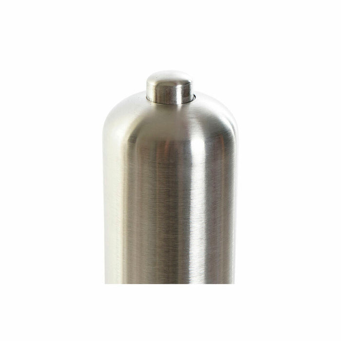 Salero-Pimentero DKD Home Decor Plateado Acero Inoxidable Cristal 5,2 x 5,2 x 23 cm
