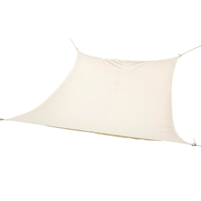 Toldo DKD Home Decor Vela Beige Acero Inoxidable Aluminio 500 x 500 x 2 cm 500 x 500 x 500 cm