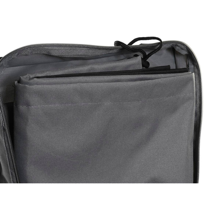 Custodia per Sedia DKD Home Decor Nero Alluminio Grigio scuro (100 x 100 x 80 cm)