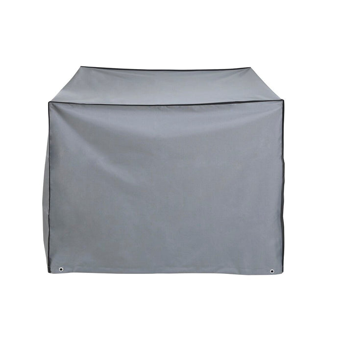 Custodia per Sedia DKD Home Decor Nero Alluminio Grigio scuro (100 x 100 x 80 cm)
